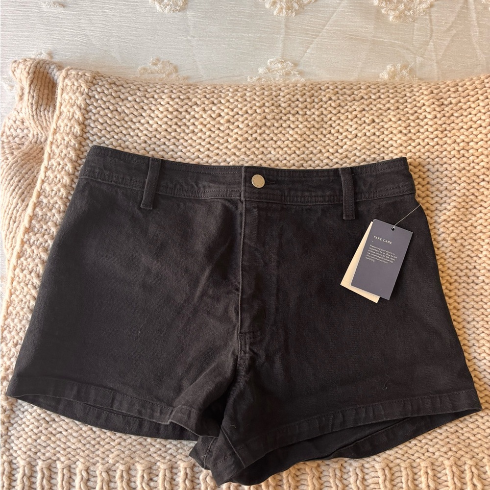 Universal Thread Women's black Jean denim Shorts